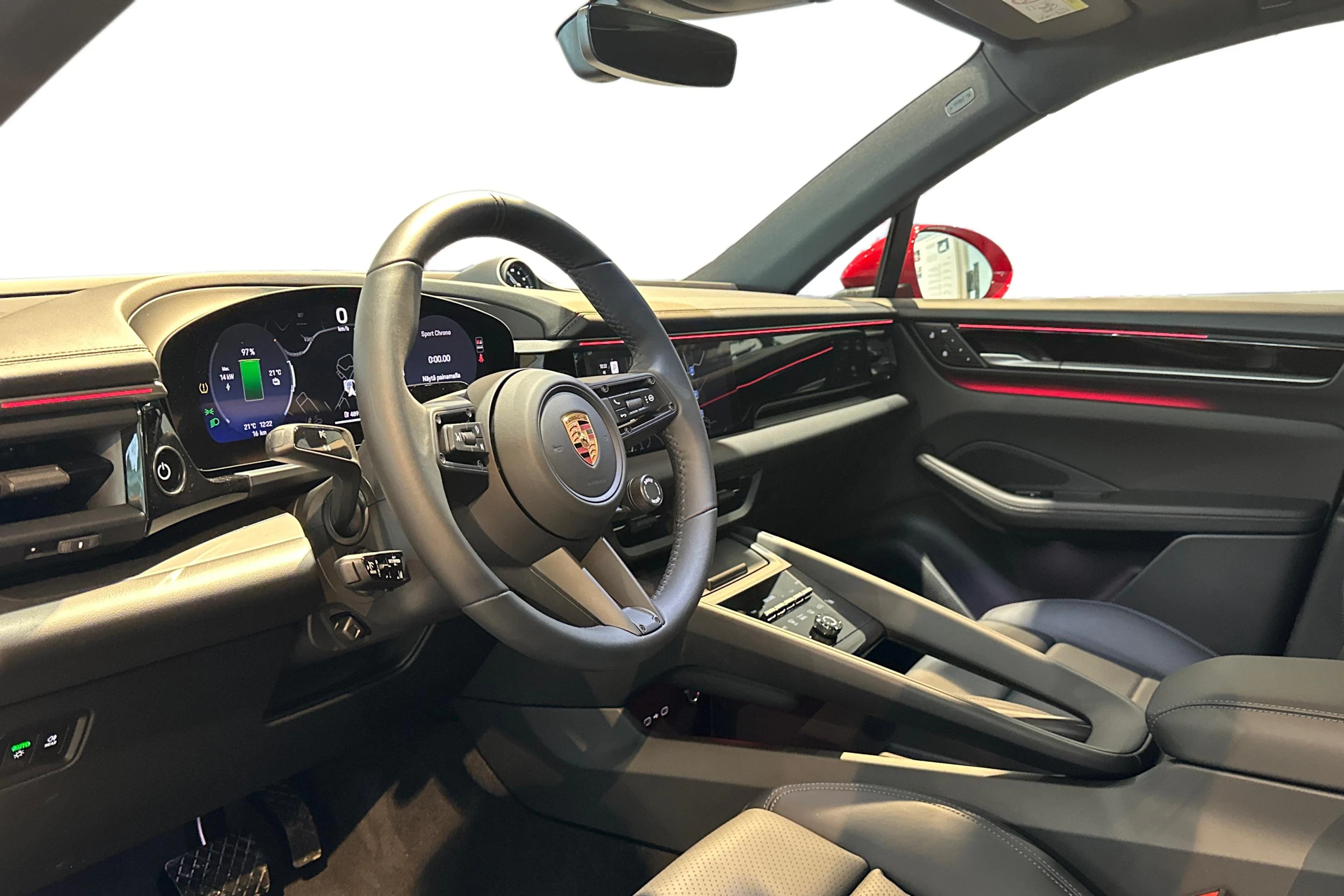 punainen Porsche Macan 2026 kuva 6.