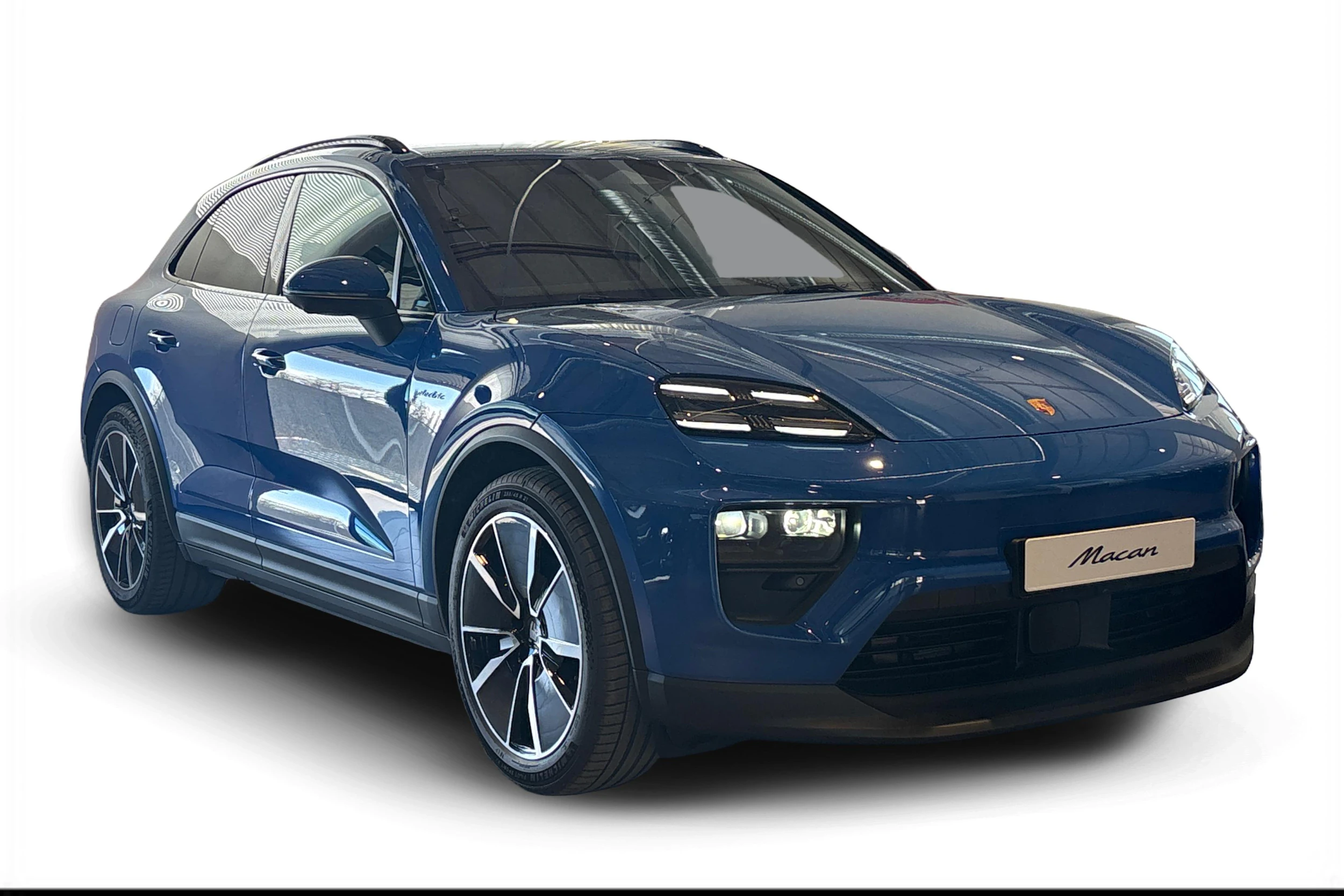 sininen Porsche Macan 2026 kuva 1.