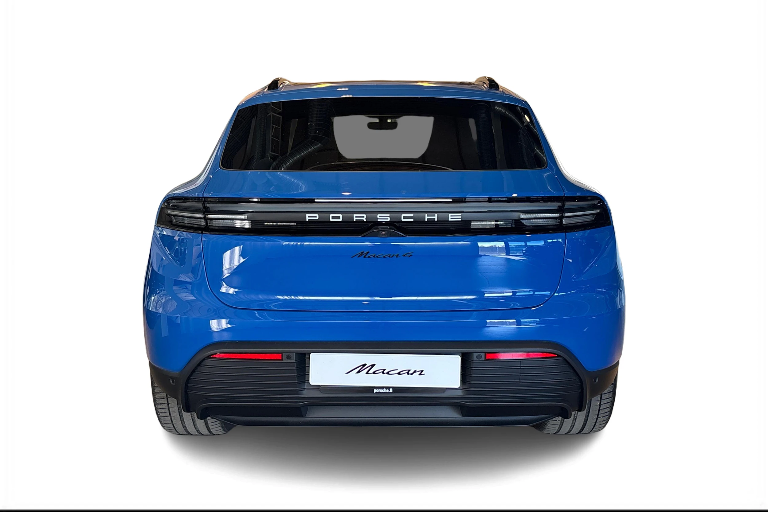 sininen Porsche Macan 2026 kuva 3.