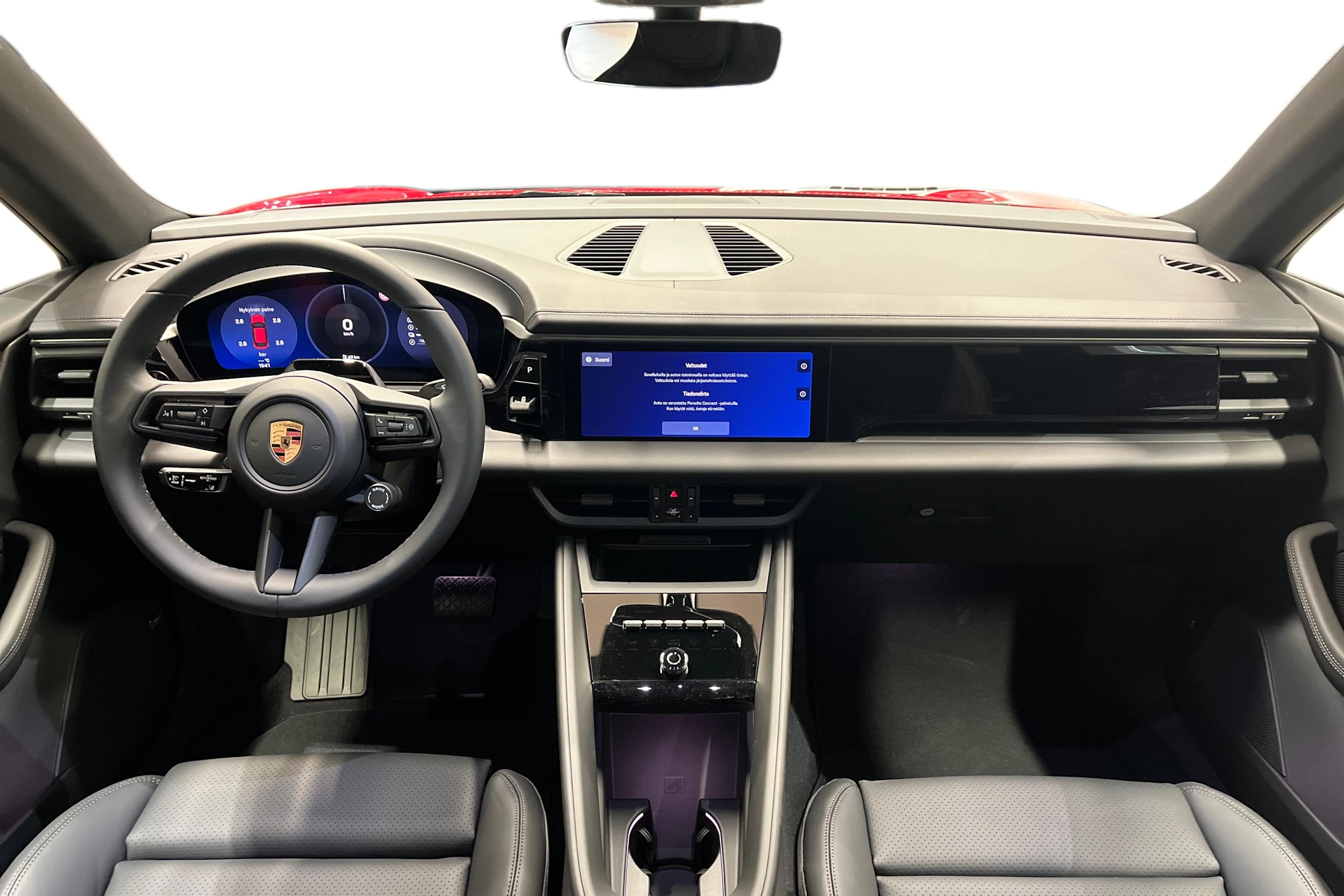 punainen Porsche Macan 2026 kuva 7.