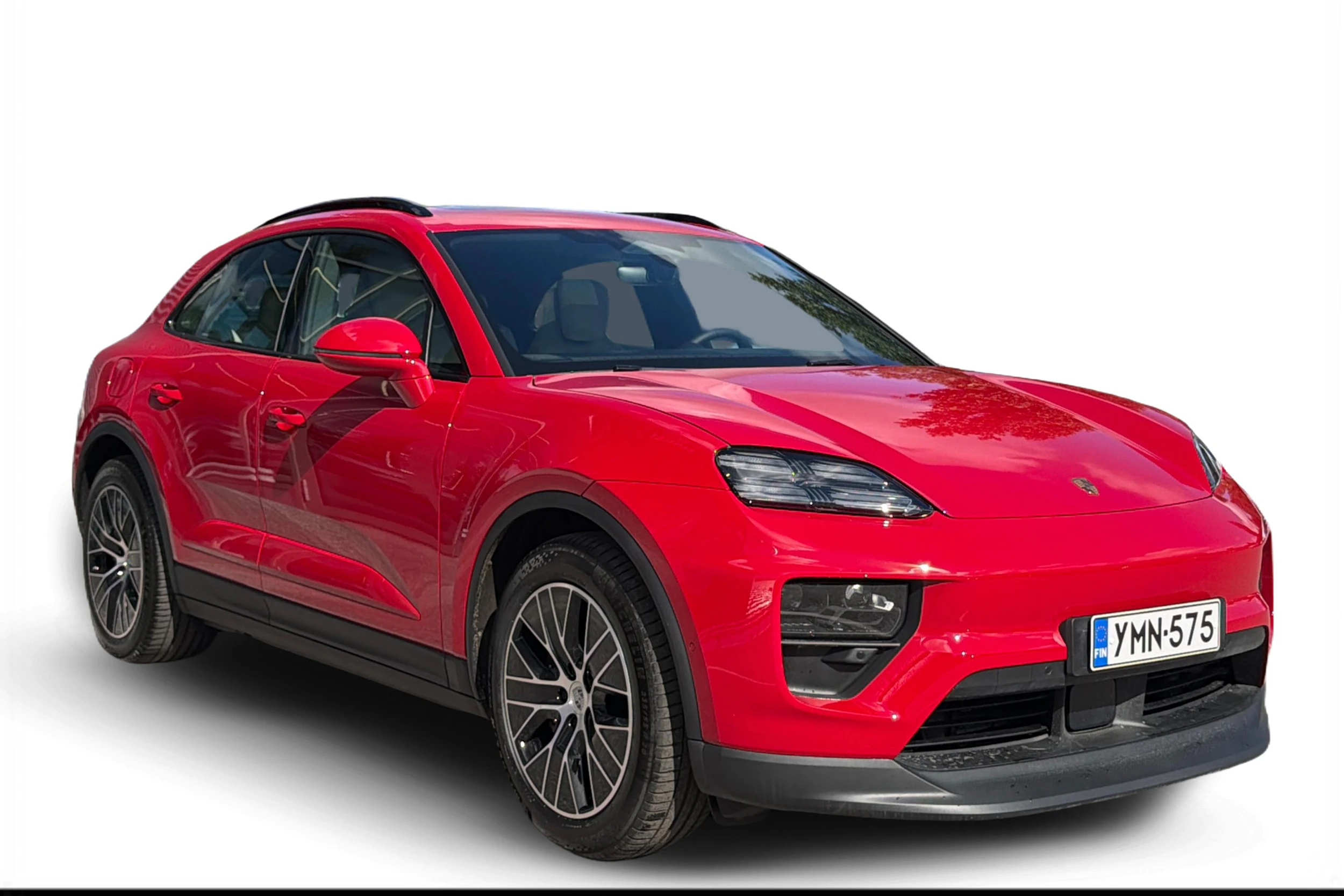 punainen Porsche Macan 2026 kuva 1.