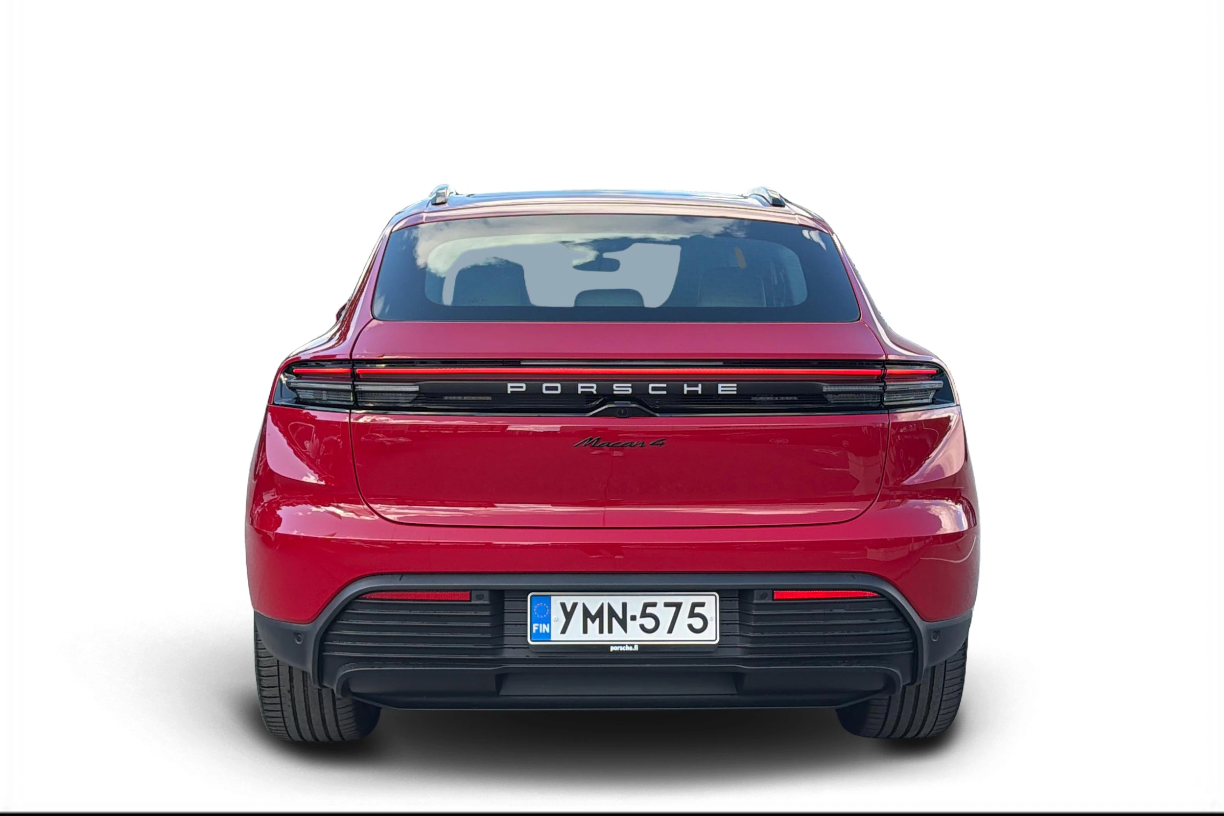 punainen Porsche Macan 2026 kuva 3.