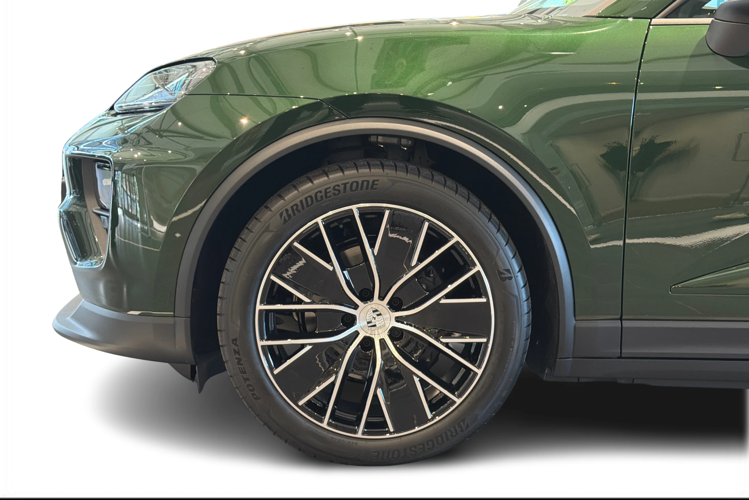 vihreä Porsche Macan 2026 kuva 8.