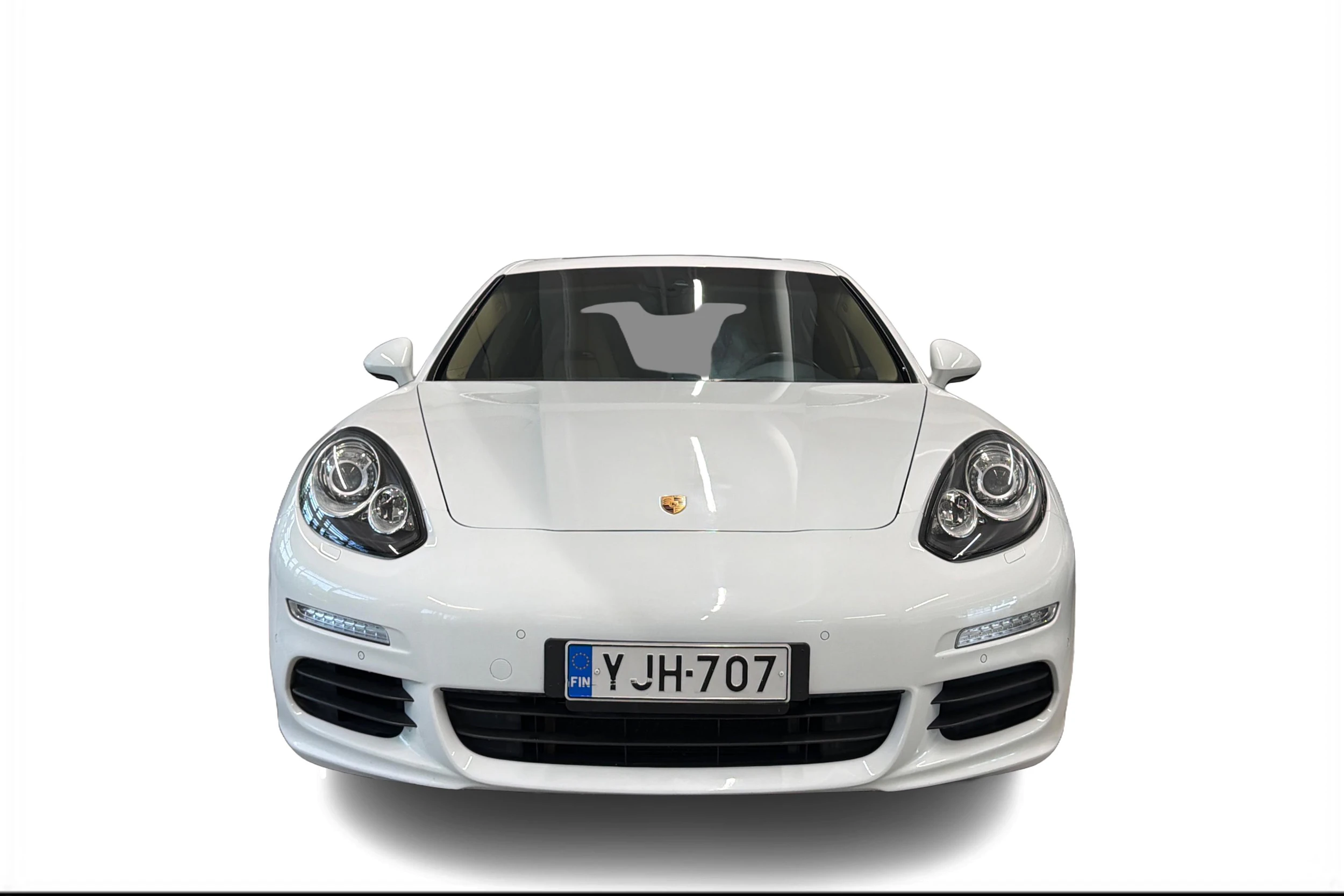 Valkoinen Porsche Panamera 2014 kuva 5.
