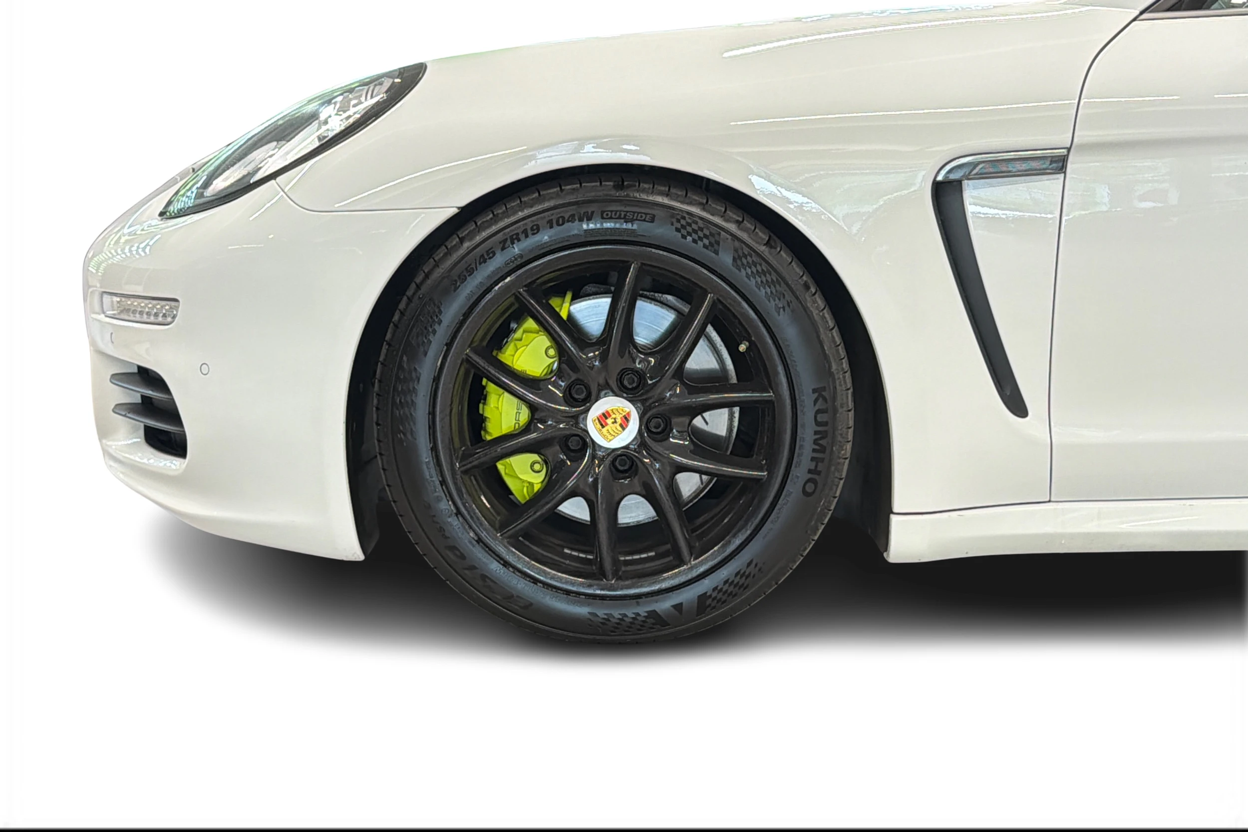 Valkoinen Porsche Panamera 2014 kuva 10.