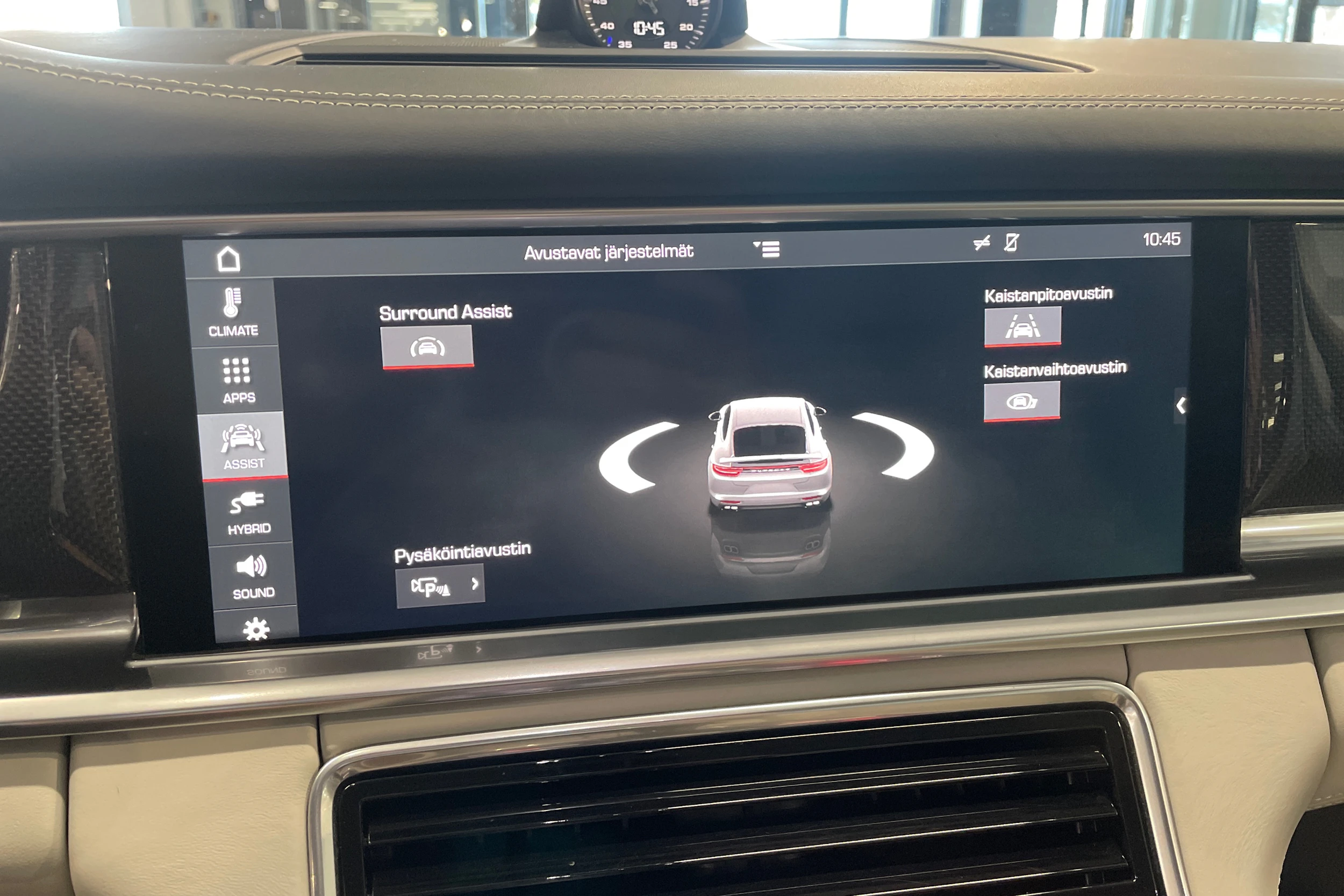 Sininen Porsche Panamera 2018 kuva 14.