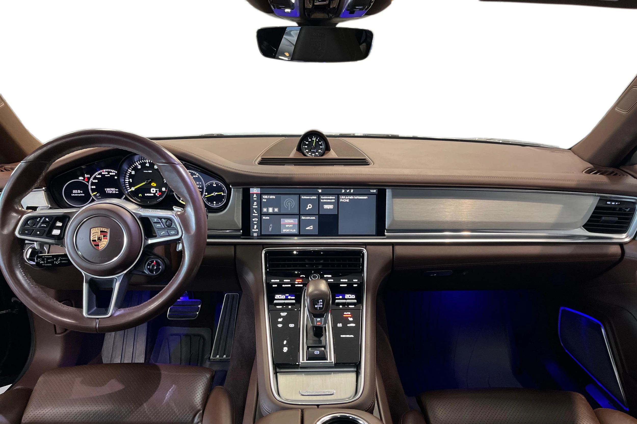 ruskea Porsche Panamera 2018 kuva 6.
