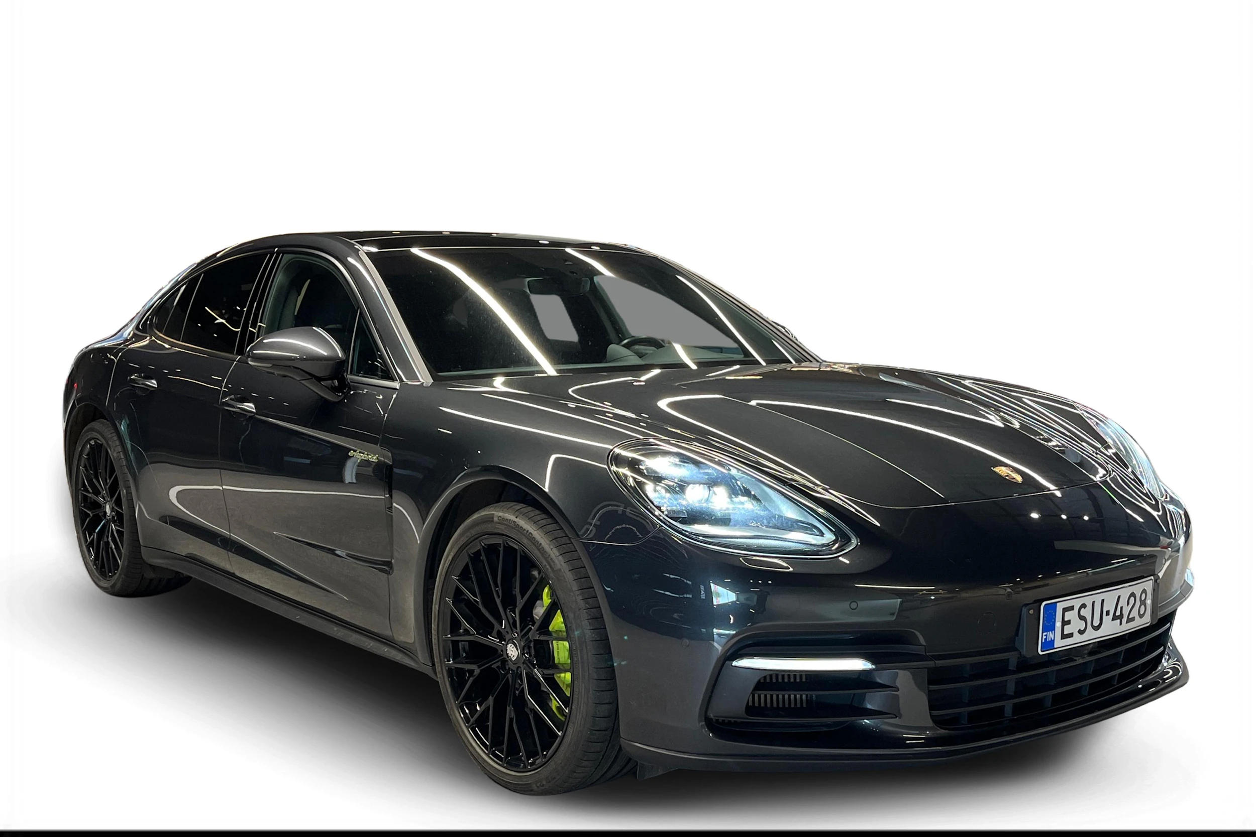 Harmaa Porsche Panamera 2018 kuva 1.