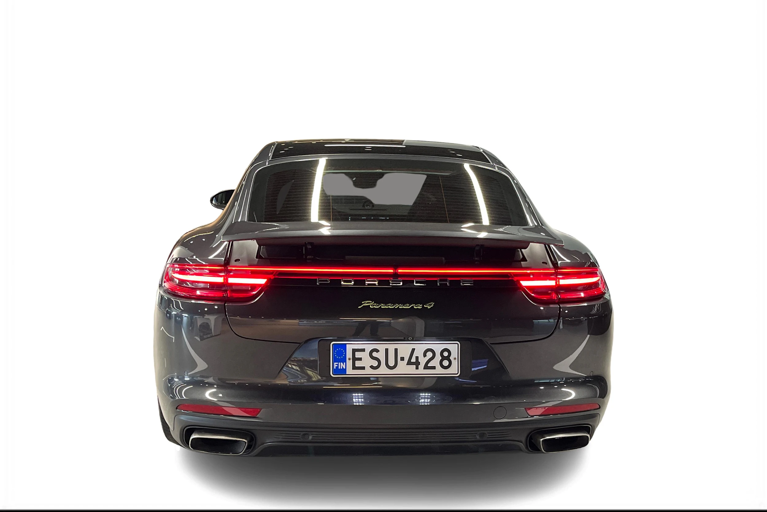 Harmaa Porsche Panamera 2018 kuva 3.