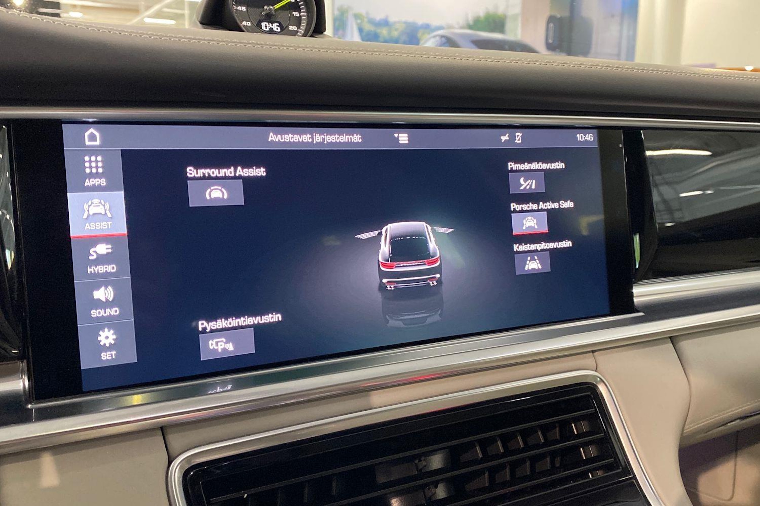 met. sininen Porsche Panamera 2018 kuva 17.