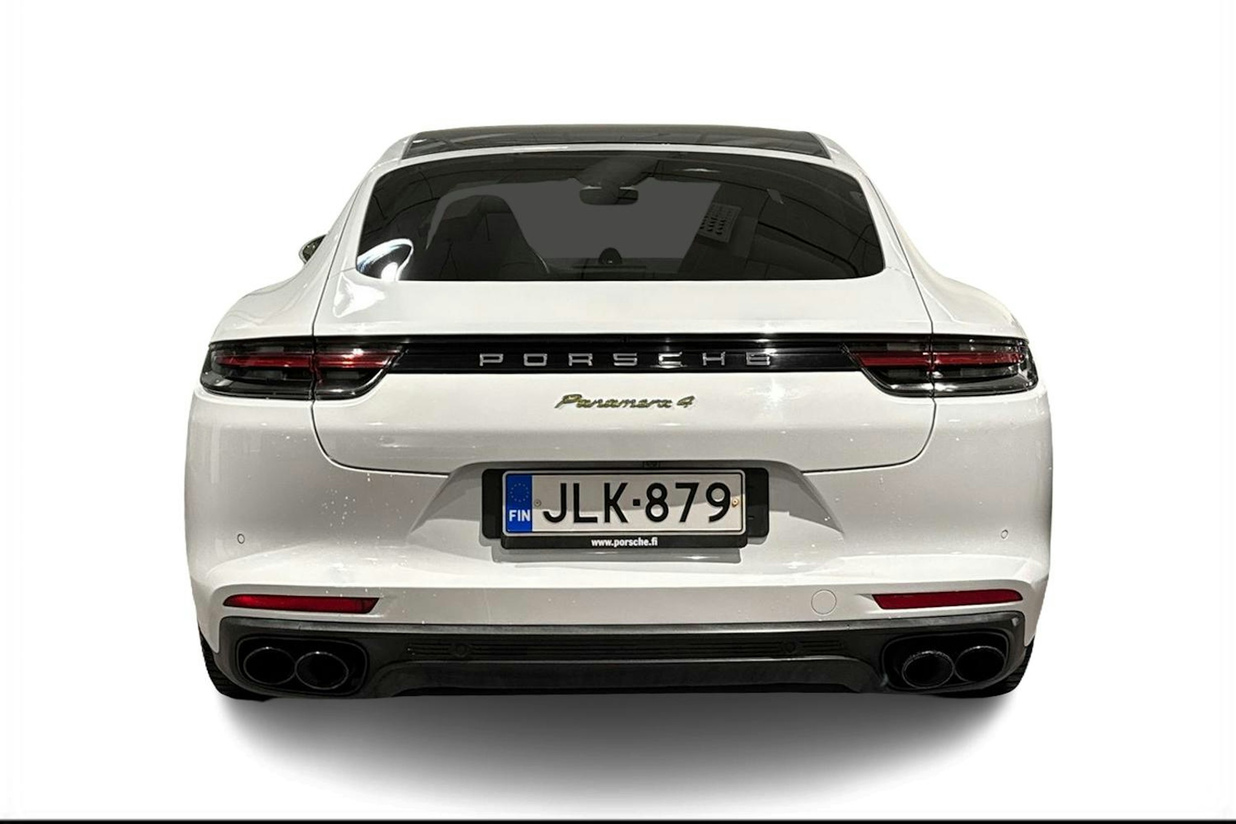 Valkoinen Porsche Panamera 2018 kuva 3.