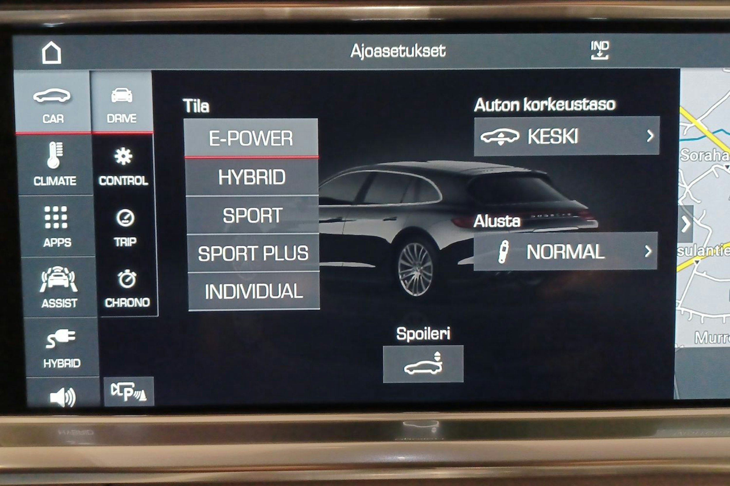 Harmaa Porsche Panamera 2018 kuva 37.