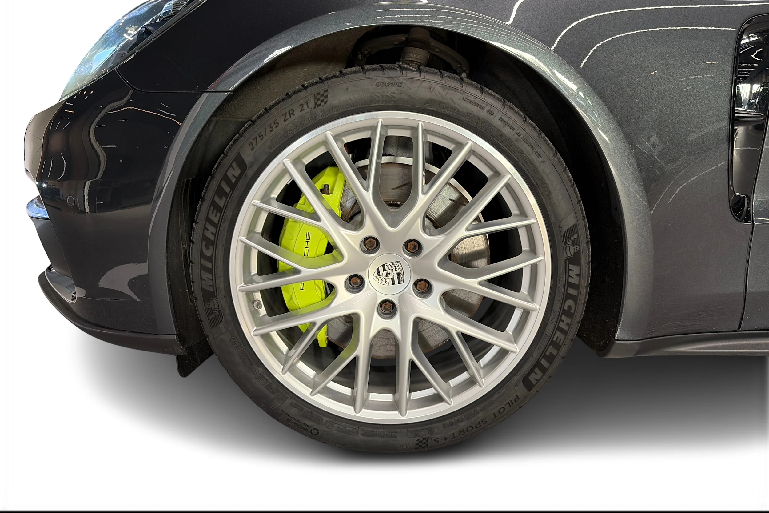 harmaa Porsche Panamera 2019 kuva 9.
