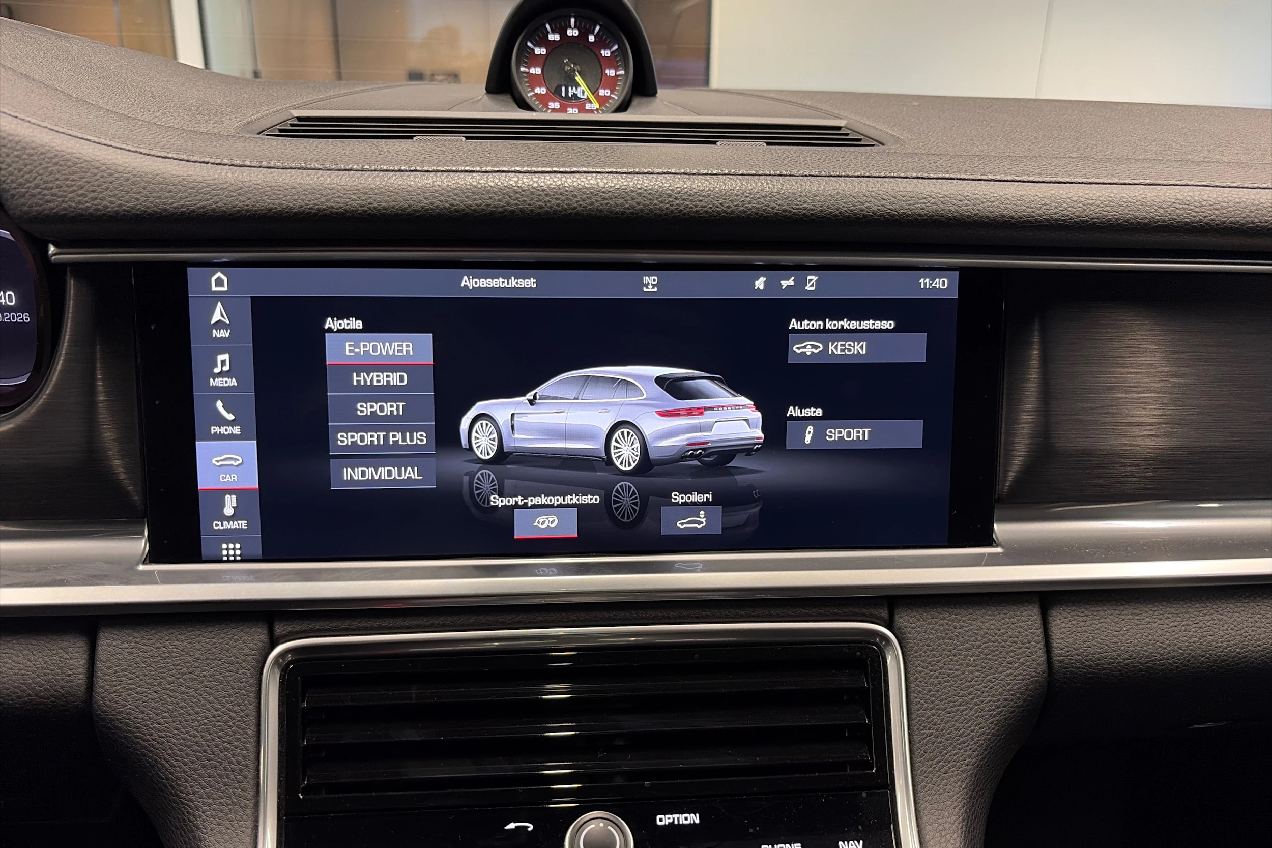Musta Porsche Panamera 2019 kuva 18.