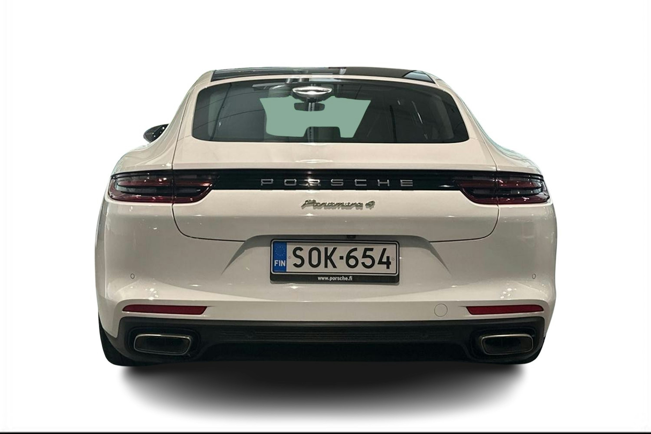 Valkoinen Porsche Panamera 2020 kuva 3.