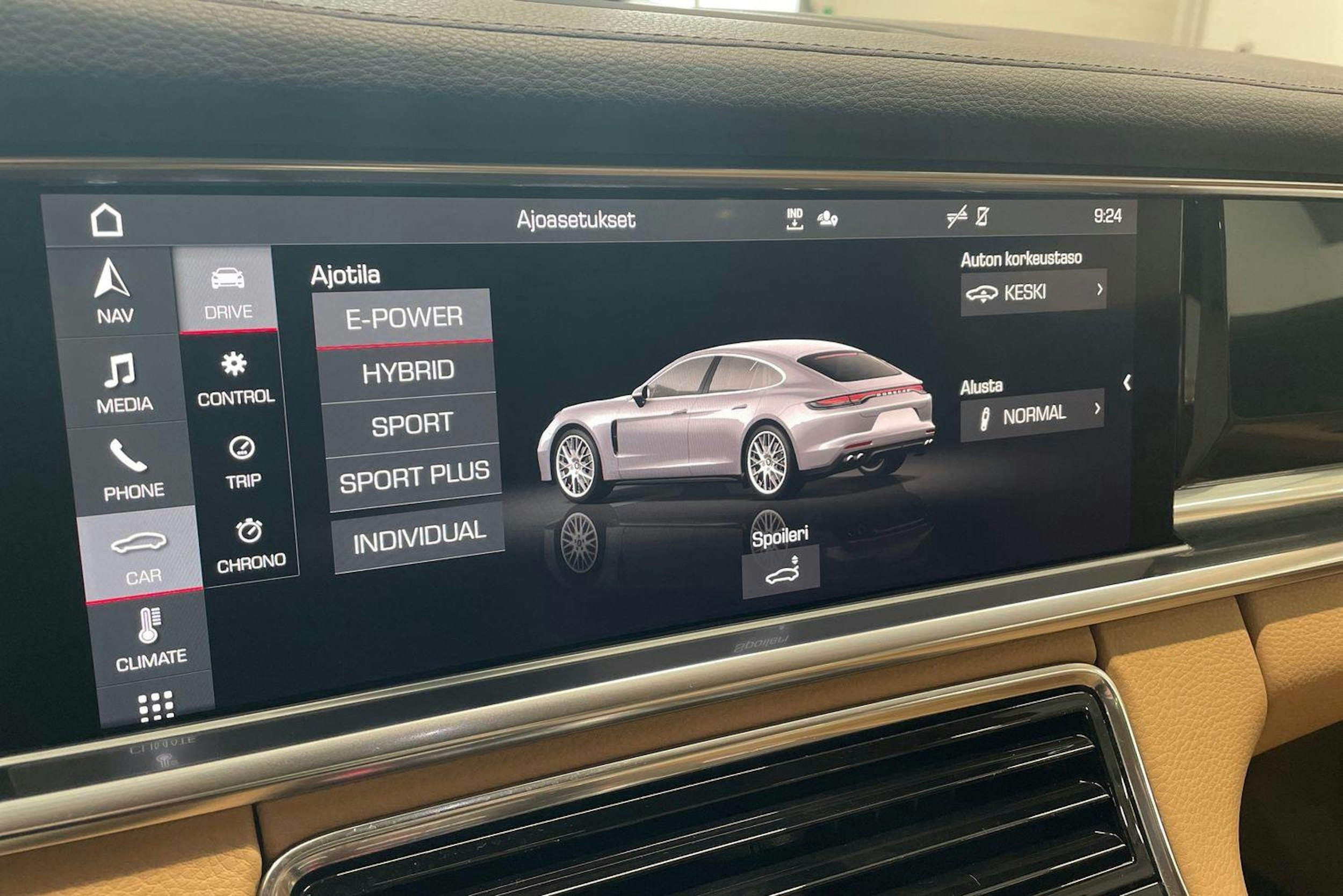 sininen Porsche Panamera 2021 kuva 15.