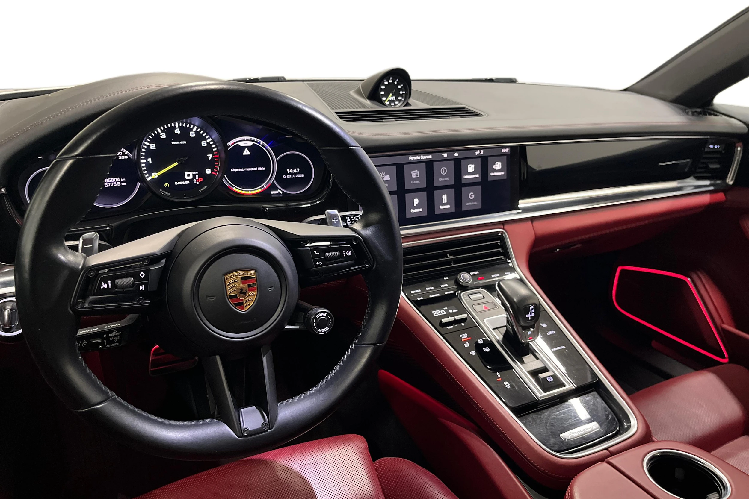 harmaa Porsche Panamera 2021 kuva 6.