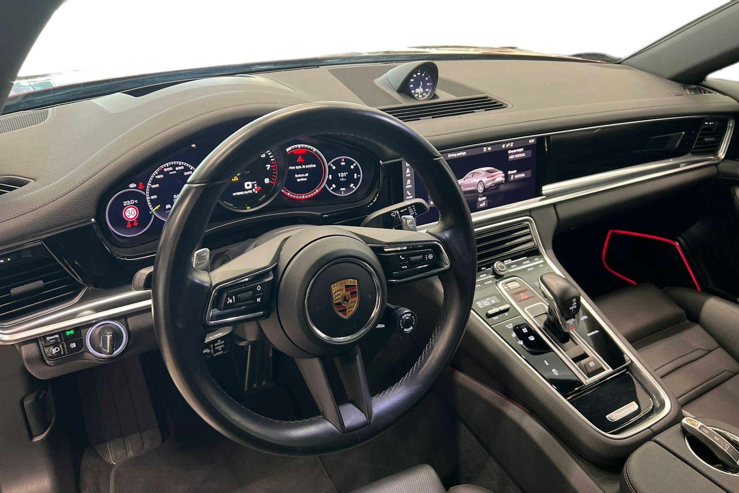 met. Punainen Porsche Panamera 2021 kuva 6.