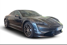 Harmaa Porsche Taycan 2020 kuva 1.