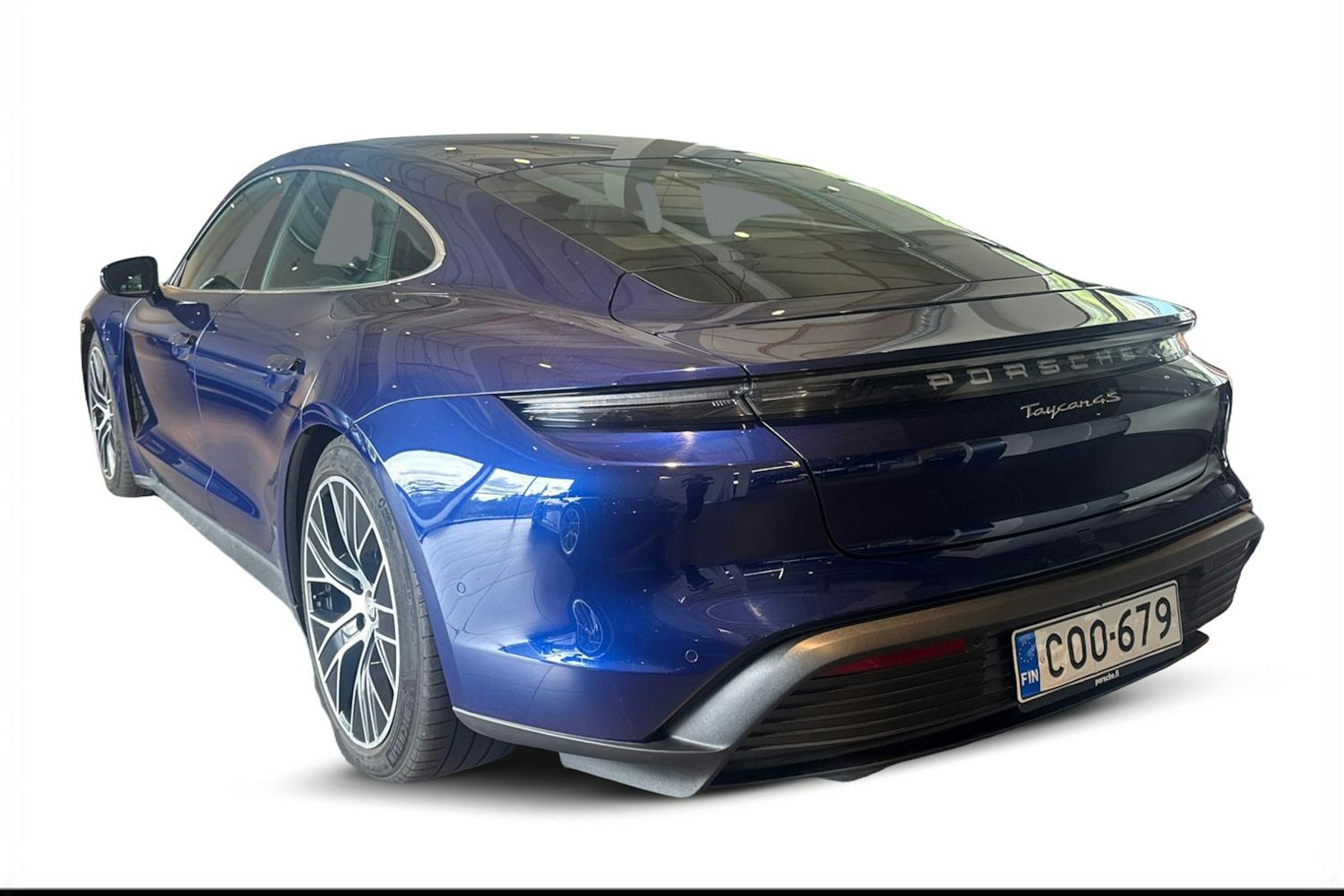Sininen Porsche Taycan 2020 kuva 2.