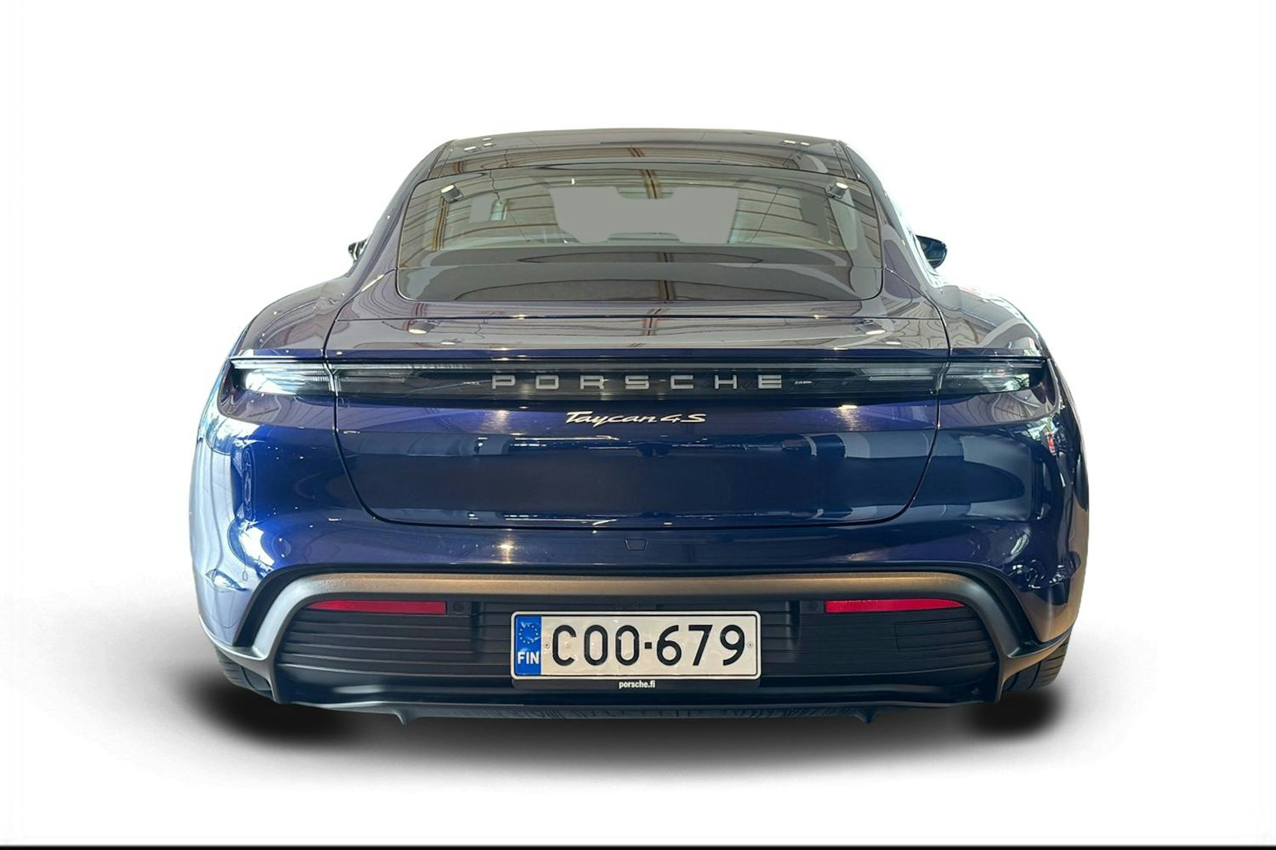 Sininen Porsche Taycan 2020 kuva 3.