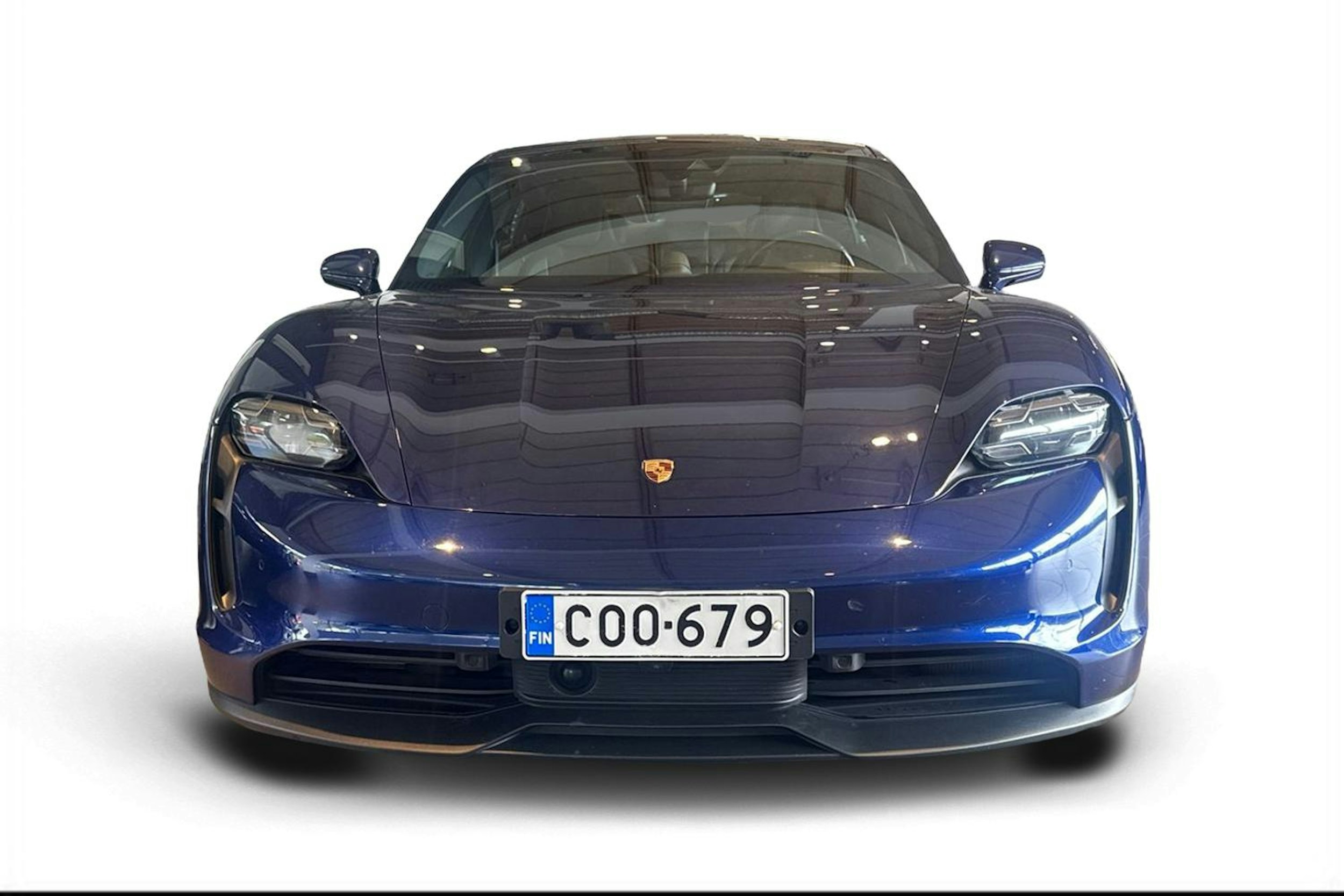 Sininen Porsche Taycan 2020 kuva 4.