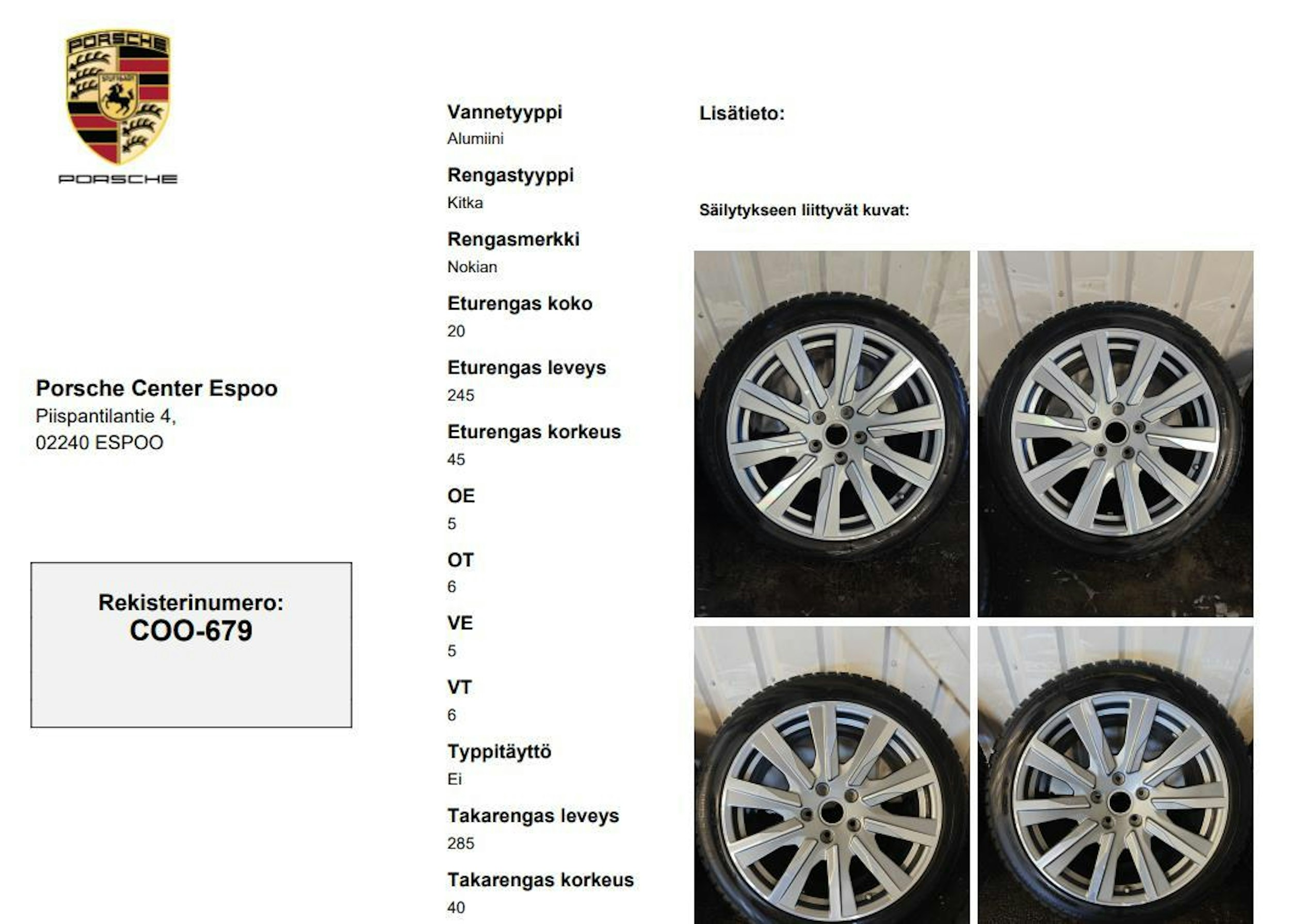 Sininen Porsche Taycan 2020 kuva 20.