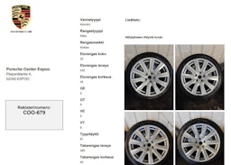 Sininen Porsche Taycan 2020 kuva 20.