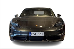 Harmaa Porsche Taycan 2020 kuva 4.