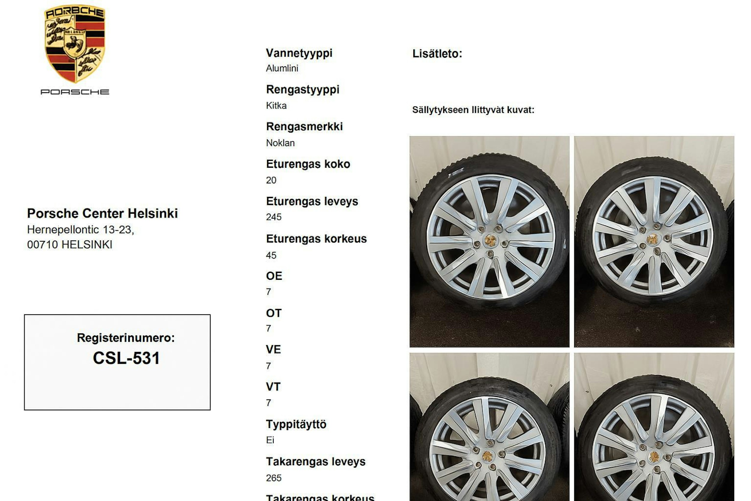 Harmaa Porsche Taycan 2020 kuva 14.