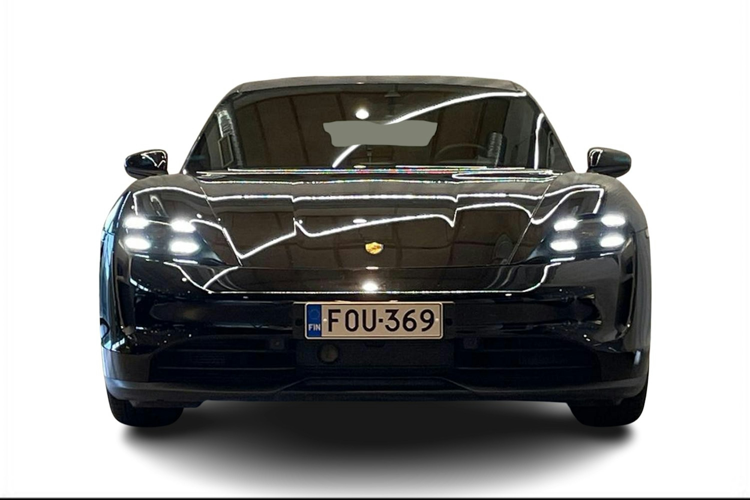 musta Porsche Taycan 2020 kuva 4.