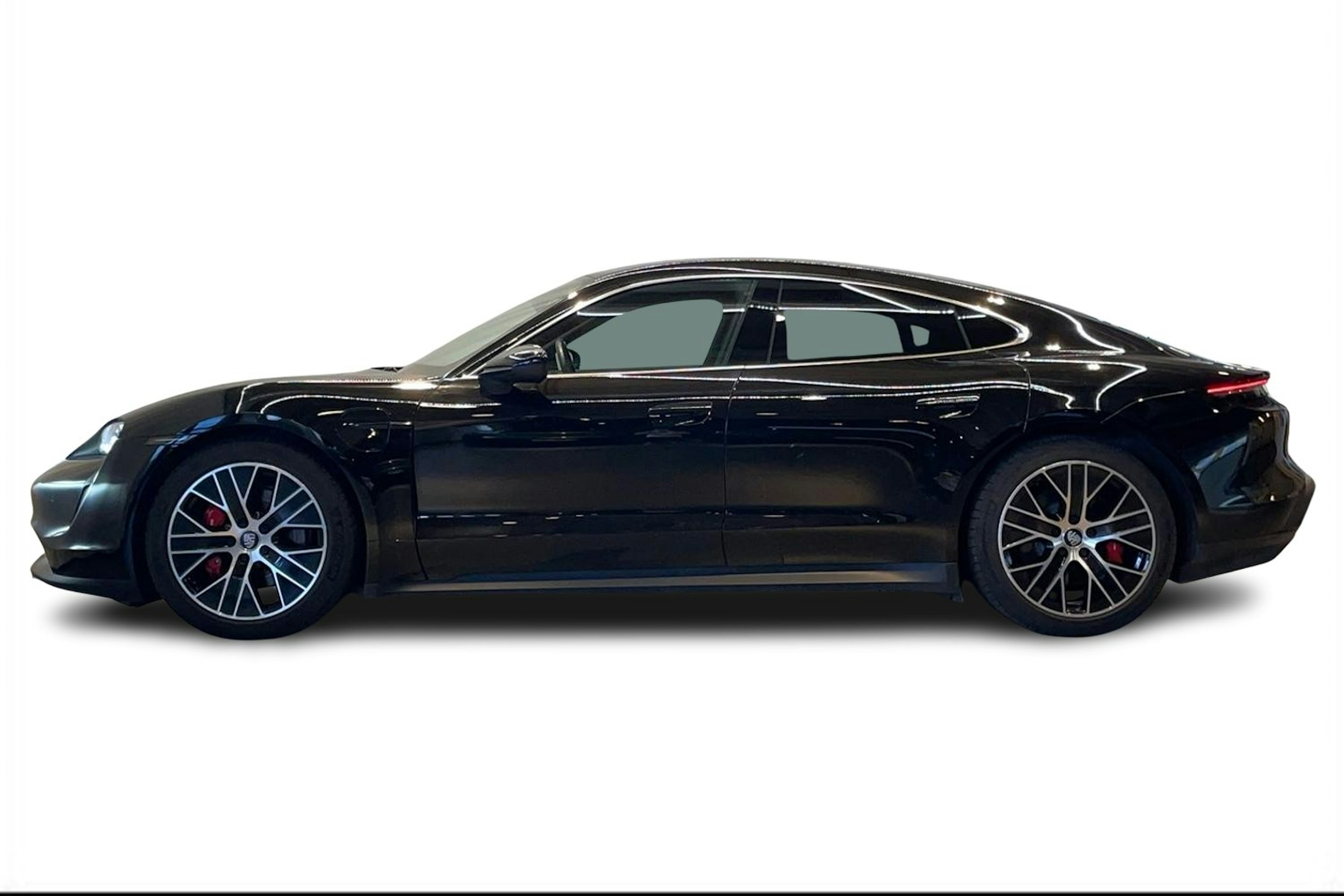musta Porsche Taycan 2020 kuva 5.