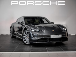 Harmaa Porsche Taycan 2020 kuva 1.