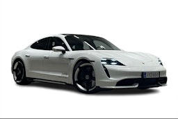 valkoinen Porsche Taycan 2020 kuva 1.