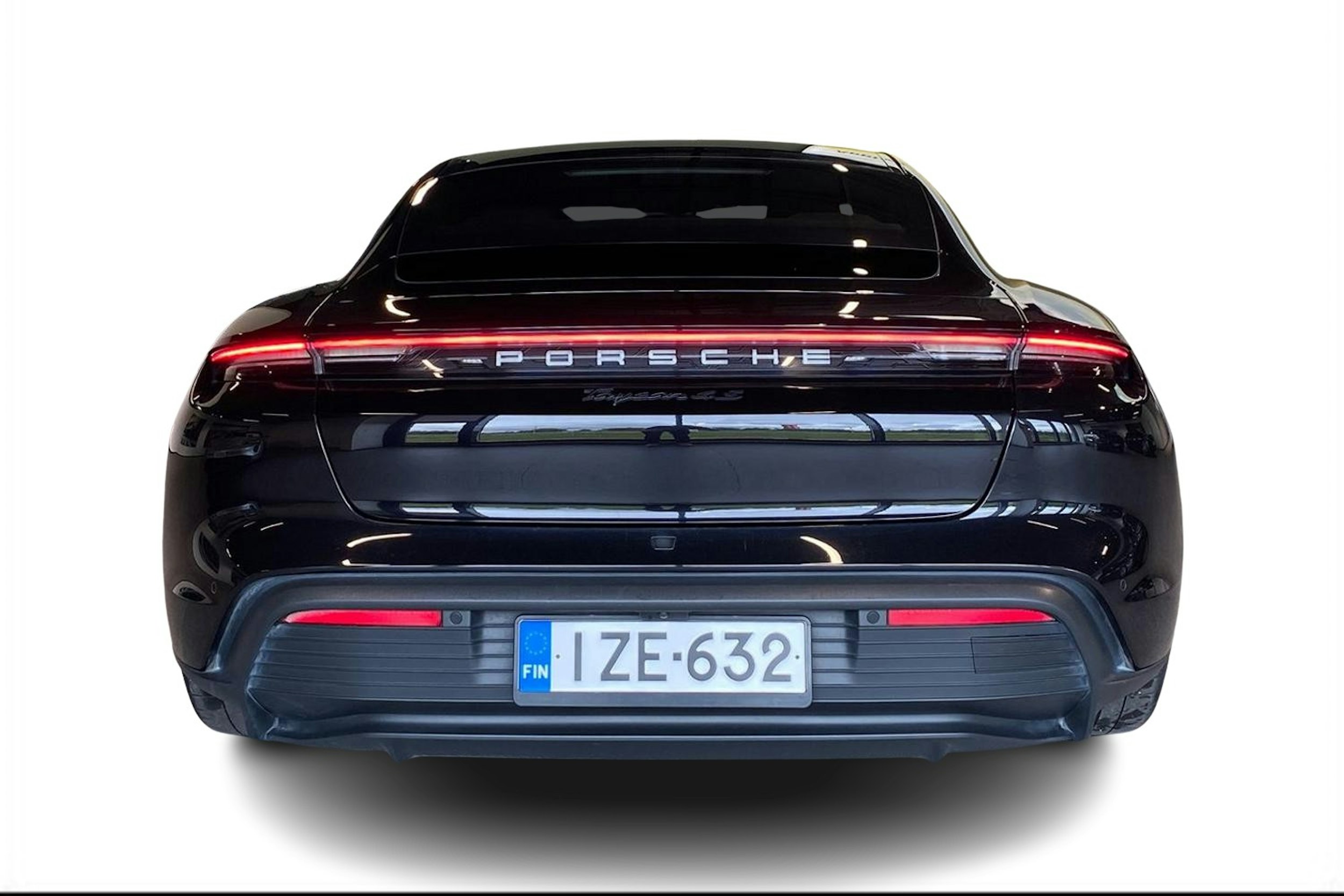 musta Porsche Taycan 2020 kuva 3.