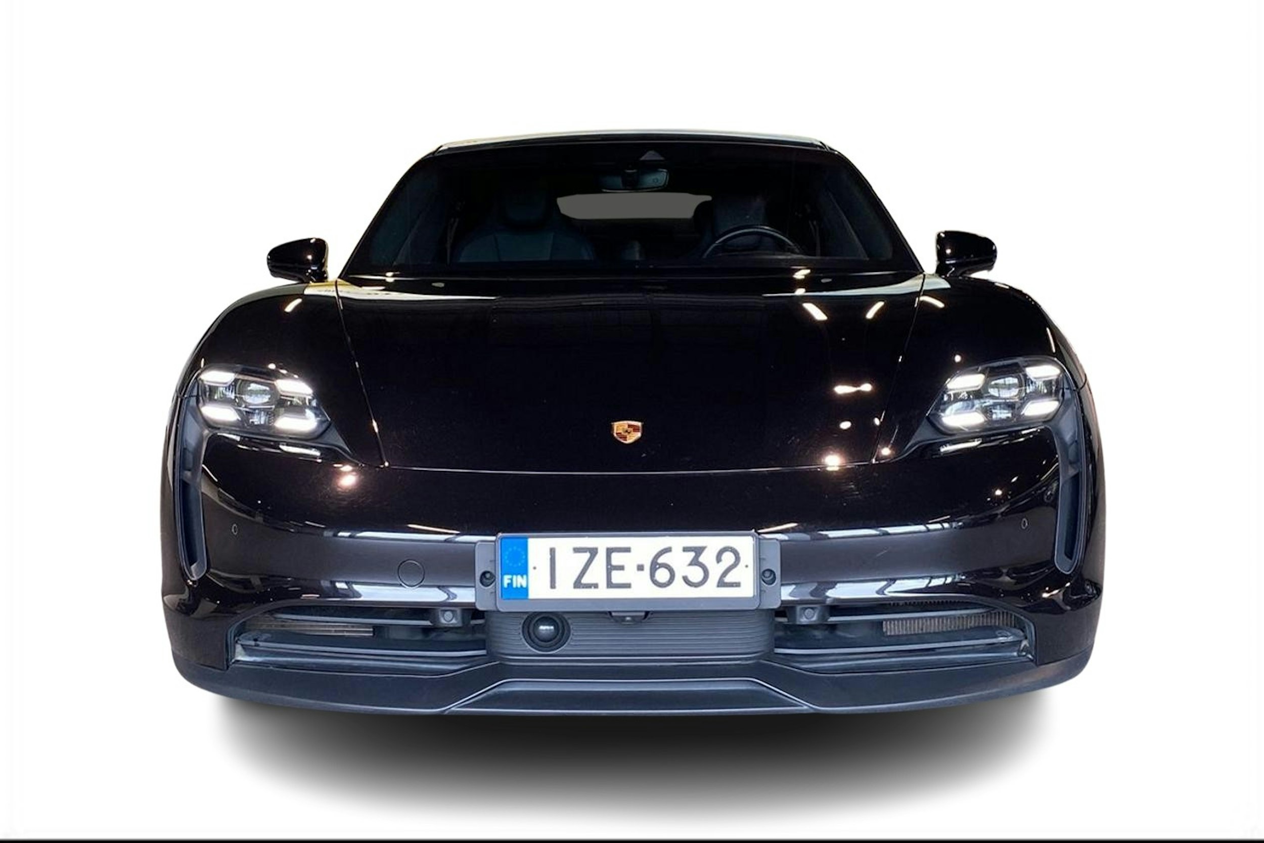 musta Porsche Taycan 2020 kuva 4.