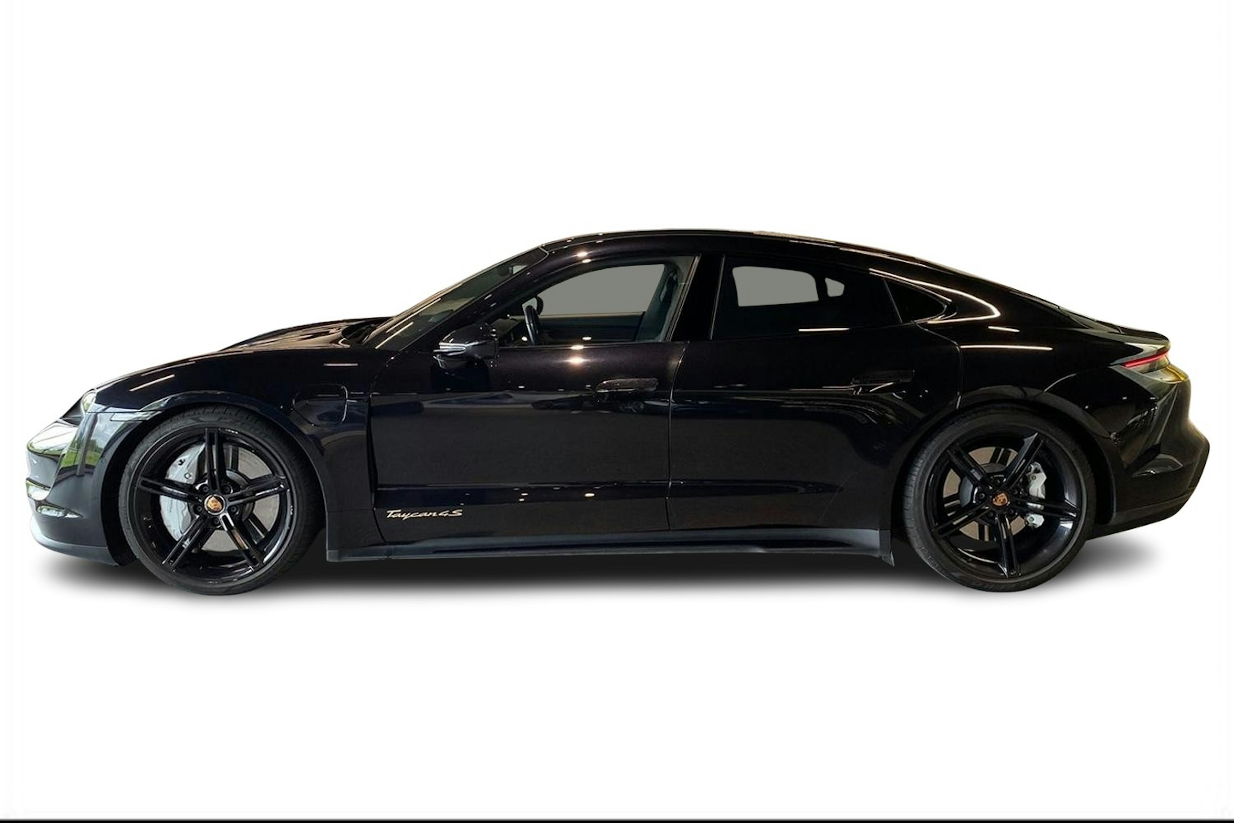 musta Porsche Taycan 2020 kuva 5.
