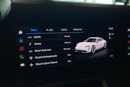 musta Porsche Taycan 2020 kuva 22.