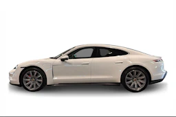 valkoinen Porsche Taycan 2020 kuva 4.