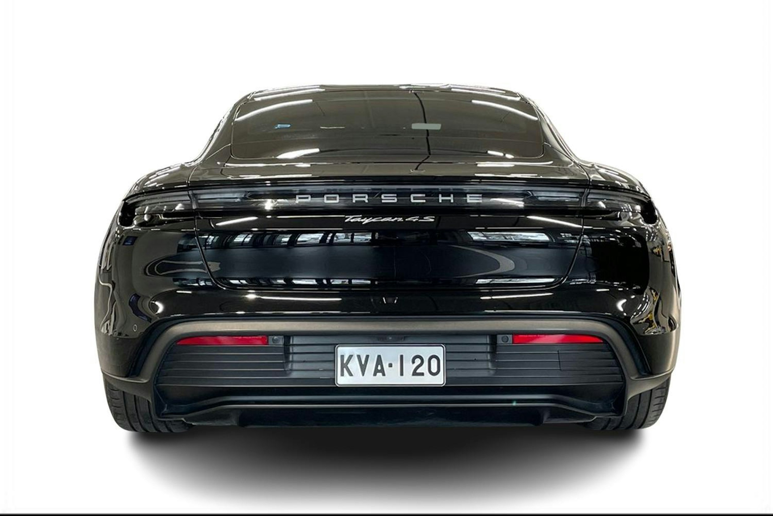 Musta Porsche Taycan 2020 kuva 3.