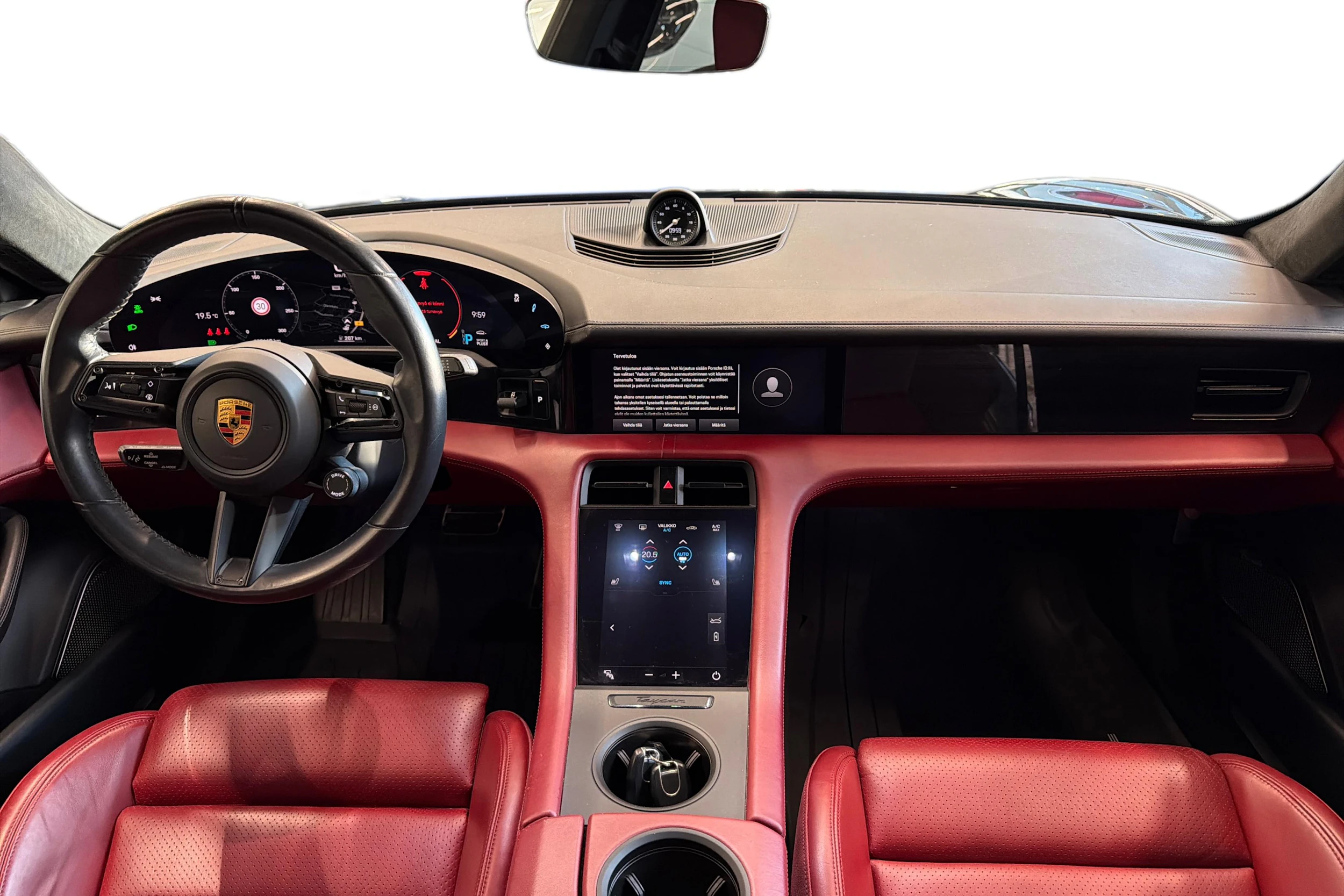 met. Musta Porsche Taycan 2020 kuva 7.