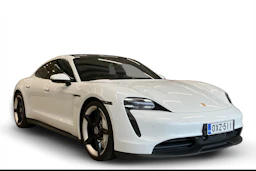 valkoinen Porsche Taycan 2020 kuva 1.