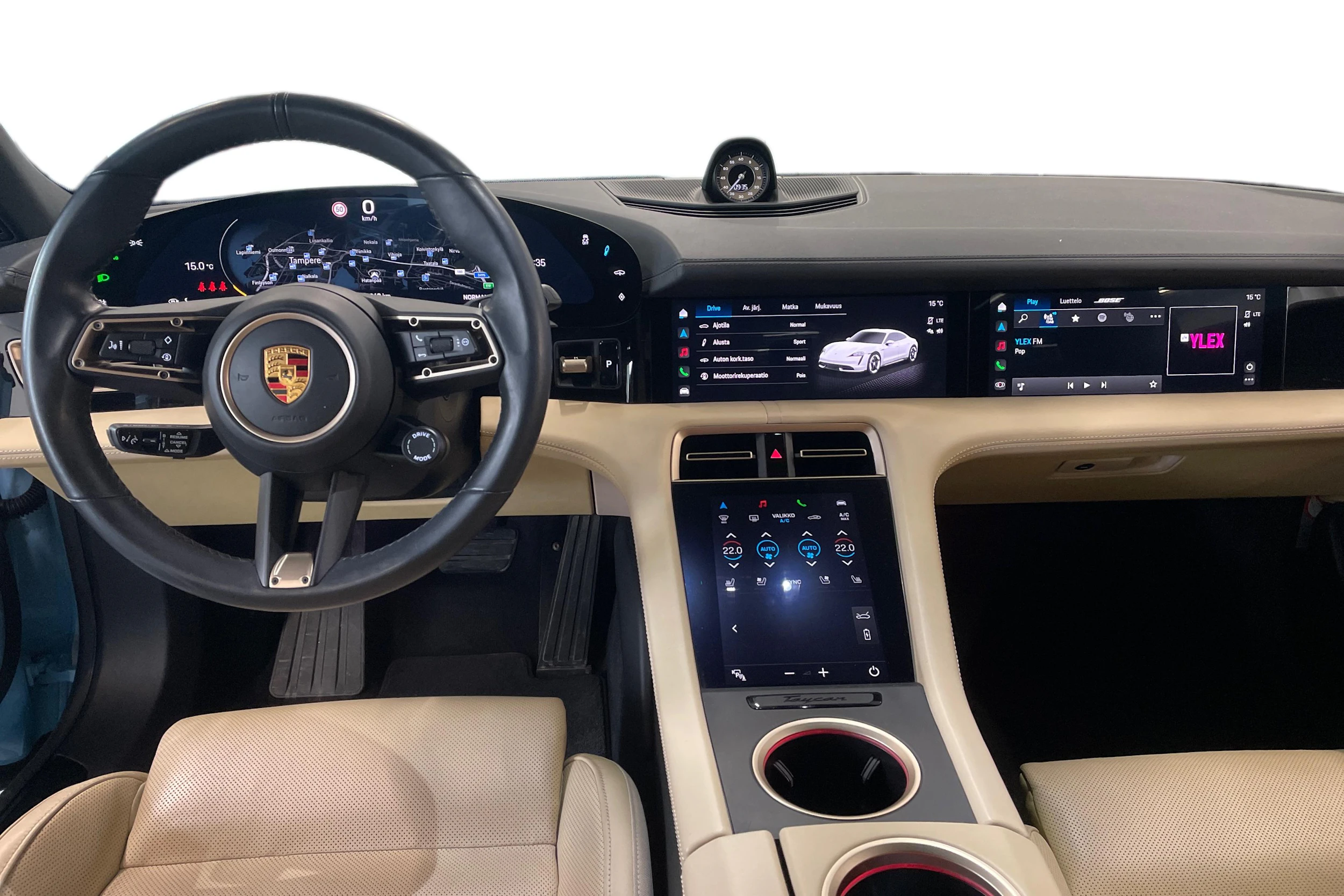 sininen Porsche Taycan 2020 kuva 8.