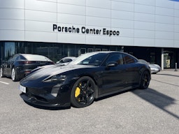 musta Porsche Taycan 2020 kuva 1.