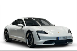 valkoinen Porsche Taycan 2020 kuva 1.