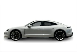 valkoinen Porsche Taycan 2020 kuva 4.