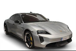 Harmaa Porsche Taycan 2020 kuva 1.