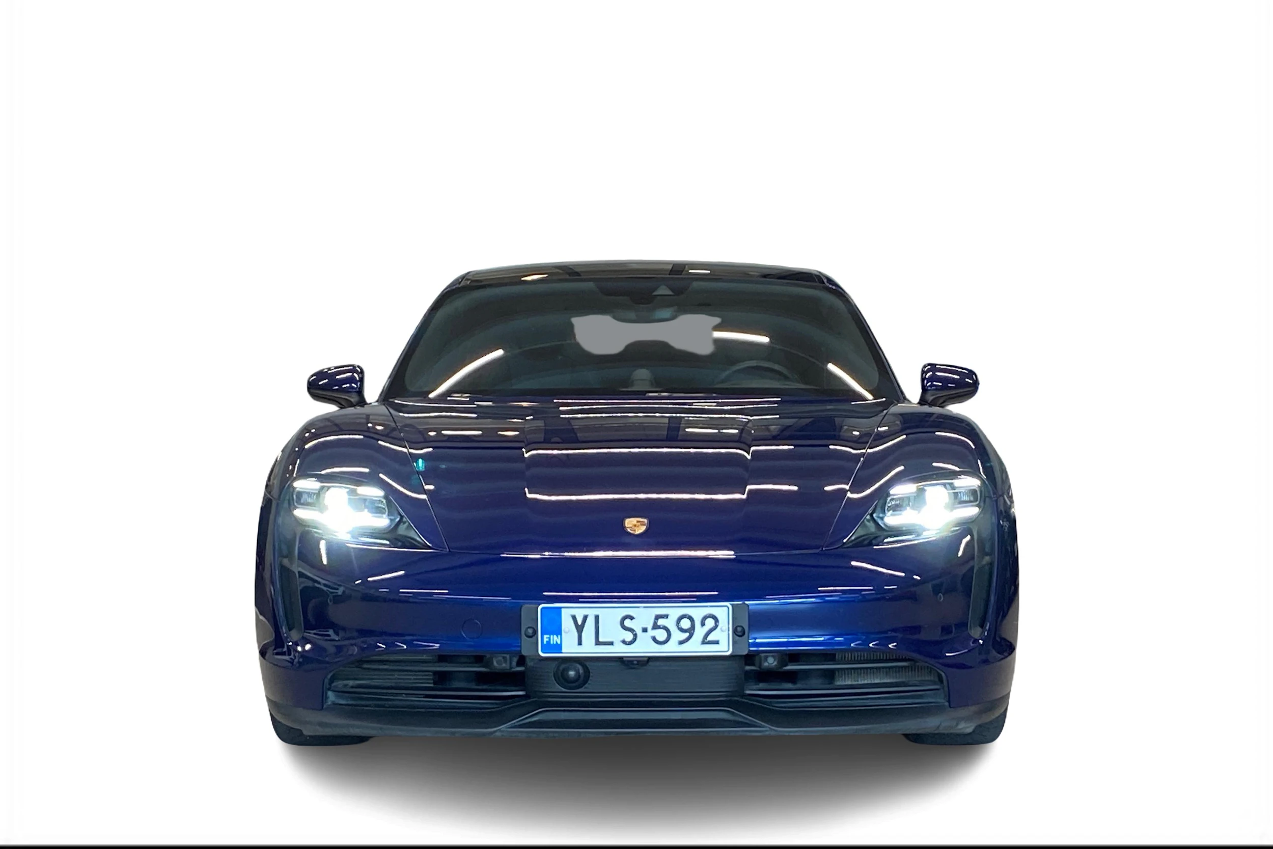 Sininen Porsche Taycan 2020 kuva 4.
