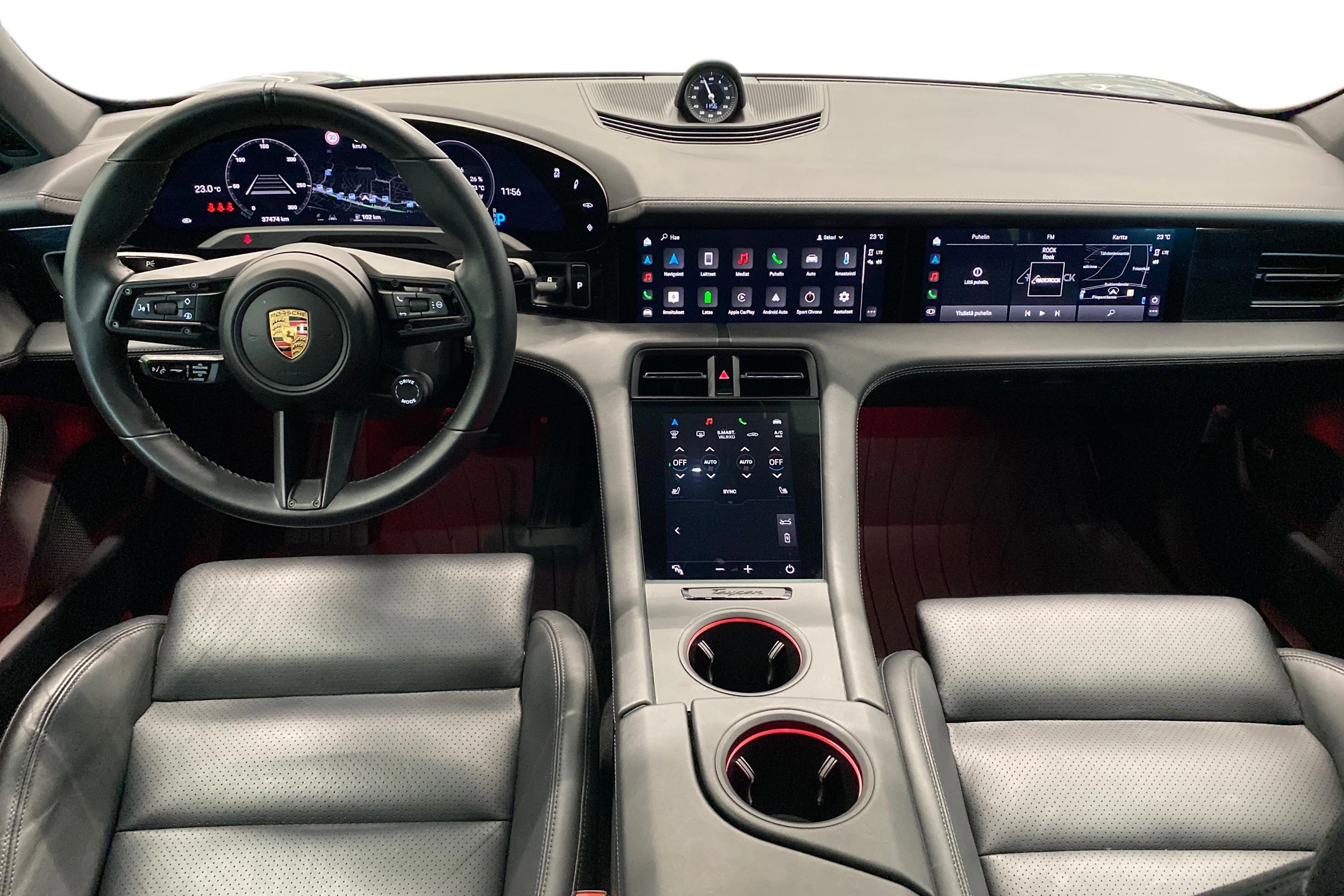 Sininen Porsche Taycan 2020 kuva 7.