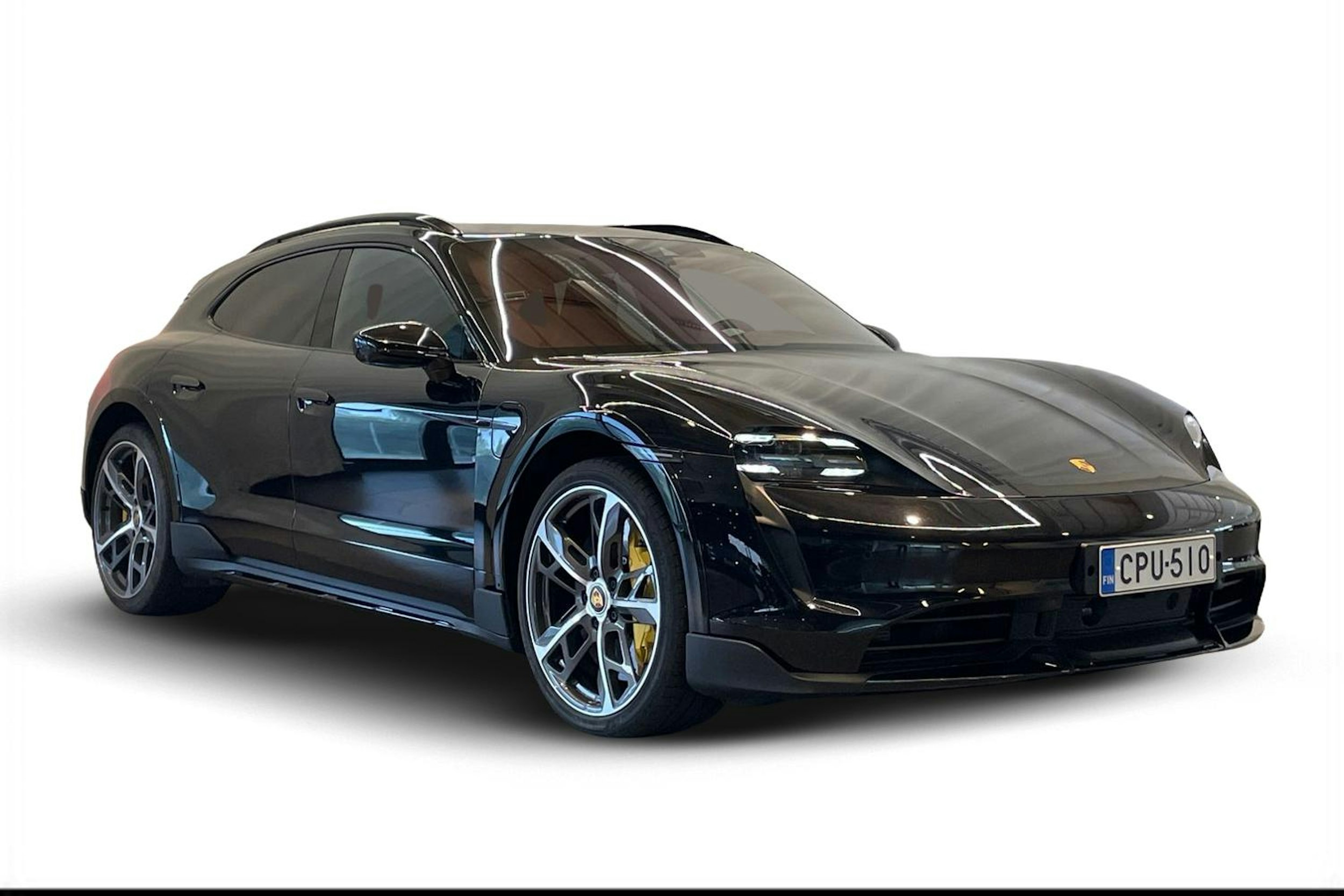 musta Porsche Taycan 2021 kuva 1.